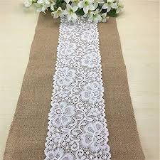 10m Tischlaufer Tischband Jute 30cm Breit Gitterband Farbe Natur Tischdekoration Dekor Hochzeit Hochzeit