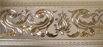 In business for over 20 years. China Pvc Embossed Gold Foil Wallpaper Border 220g Sqm 17 6cm 5m China Wallpaper Wallcovering