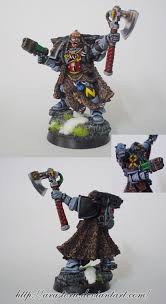 Bjorn The Fell Handed 30k Space Wolves Rune Priest By Arastoru On Deviantart Space Wolves Wolf Runes