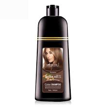 Can you use a deep conditioner after dying your hair? Mokeru 1pc 500ml Natural Argan Oil Essence Instant Dark Brown Hair Dye Shampoo Permanent Hair Color Shampoo For Women Fast Dye Hair Color Aliexpress