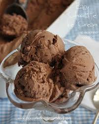 Easy Chocolate Ice Cream Chocolate Chocolate And More Chocolateicecream 2020 Yemek Tarifler Yogurt
