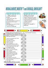 Should Must Gramatica Inglesa Actividades De Ingles Gramatica