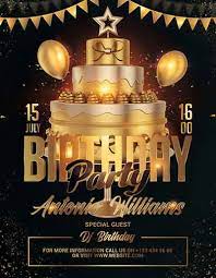 Collage.com has been visited by 10k+ users in the past month Free Birthday Night Party Psd Flyer Template Freebie Freepsdflyer