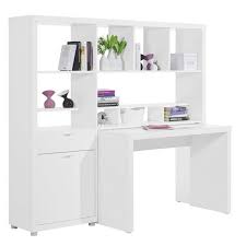 Eckschreibtisch winkelkombination schreibtisch arbeitstisch weiß yihabo i. Pin Auf Platzspar Mobel