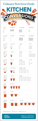 Simple Kitchen Conversion Infographic