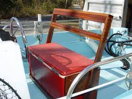Boat Seat Diy Diy Boat Seats Cooler Seat Boat Interior Design