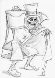 Yeah Disney Fanart Hat Box Ghost Hatbox Ghost Disney Drawings