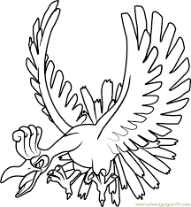 More than 600 free online coloring pages for kids: Ho Oh Coloring Pages Coloring Home