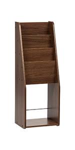 Each book rack pocket holds up to 5.52 lbs. Amazon Com Iris Usa Mr S Wide 4 Pocket Magazine Rack Slim Light Brown Furniture Decor