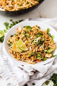 This easy chicken pad thai recipe from scratch makes a simple 30 minute weeknight meal. 30 Minute Chicken Pad Thai What Molly Made