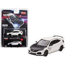 Check spelling or type a new query. Honda Civic Type R Fk8 White W Carbon Hood Te37 Wheels Ltd Ed 2 400 Pcs 1 64 Diecast Car By True Scale Miniatures Target