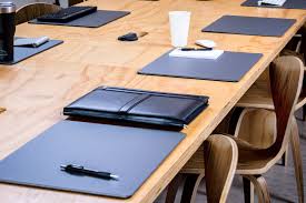 Gray Leatherette 17 X 14 Conference Pad Conference Table Table Pads Leatherette