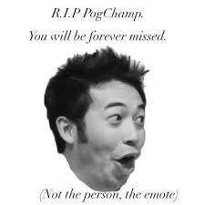 Asnd0kncnyew3m Twitch bans pogchamp emote after political tweet подробнее.