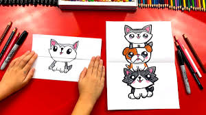 Art For Kids Hub On Twitter How To Draw A Puppy Stack With Folding Surprise Https T Co Lf8p4kipgv Email a photo of your art: puppy stack with folding surprise