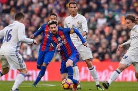 Link Live Streaming Barcelona Vs Madrid Messi Kenang Ronaldo Halaman All Kompas Com