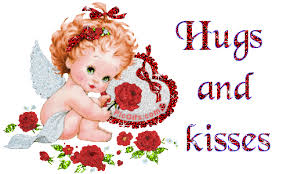 Teddy bear hugs on gifs. Hugs And Kisses Graphic Animated Gif Animaatjes Hugs And Kisses 8540229