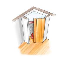 Kleine Raume Mit Schiebeturen Diy Mobel Einfach Schiebe Tur Besenschrank