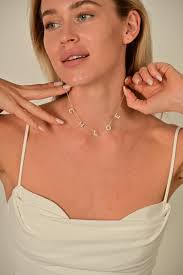 Stunning Pave Initial Necklace With CZ Diamonds, 14k Gold Custom Dainty  Letter Name Necklace, Perfect Gift for Mother's Day Gift