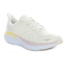 Hoka One One Clifton 8 Donna Bianco