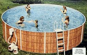 Vintage Above Ground Pools Like These Made Swimming Summer Water Fun Affordable Summer Water Fun In Ground Pools Water Fun