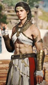 Kassandra is perceived as a demigod due to her abilities, but she, nor the isu (the ones who came before) are gods, only revered as such. Kassandra S Abs Tumblr Posts Tumbral Com