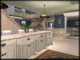 This is a critical step, because every part of make a level line at this point on the wall and extend it everywhere in the room that the base cabinets will go. Mod The Sims Classic Series Greek Revival Furnished Or Unfurnished