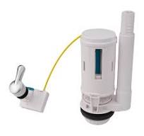 2in Toilet Cistern Flush Valve Overflow Lever Operated Dual Flush Toilet  Tank Dual Flush Valve Toilet Replacement Parts Replacement(For 2-Piece) -  ...