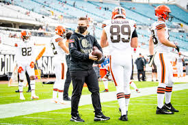 Callie brownson was told she couldn't play h.s. Cleveland Browns Callie Brownson Helps Women Follow Trail She S Blazing In Nfl