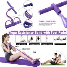 Check spelling or type a new query. Elastic Foot Pedal Pull Rope Fitness Yoga Resistance Bands Pilates Sport Training Workout Equipment Wish
