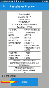 Struk Pln Offline Prastica Reload