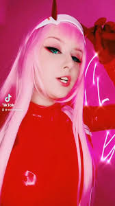 Zero Two Laughing Cosplay