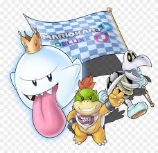 This is my first time using copic markers and i must say they are impressive. We Re Back By Zieghost Dry Bones Bowser Jr King Boo Free Transparent Png Clipart Images Download