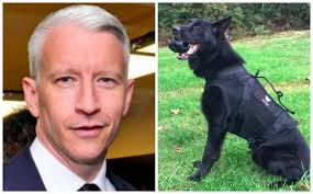 Anderson Cooper Donates Bullet-Proof Vests To K9 Officers