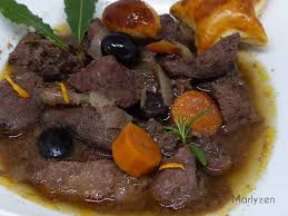 Marlyzen Cuisine Revisitee Recettes De Cuisine Daube De Sanglier Daube
