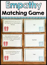 Includes 2 Sets Of 32 Cards To Help Students Match Empathy Scenarios To Corresponding Feelings Teaching Empathy Social Emotional Skills Social Skills Lessons
