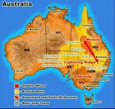 Finden sie auf der karte von queensland eine gesuchte adresse, berechnen sie die route von oder nach queensland oder. List Of Queensland Opal Mining Fields Opal Auctions