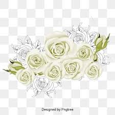 Vector Rose Sea Sea Rose Creative Flowers White Roses Rose Sea Rose White Vector Roses Vector Whi Beautiful Flower Designs Flower Png Images Flower Backgrounds
