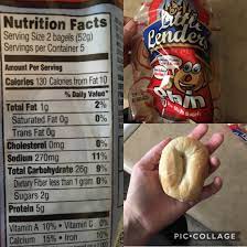 Bagels aren't known for being healthy, but are they actually so bad? I Found These Super Low Calorie Bagels Today 130 Calories For Two Small Bagels 1200isplenty