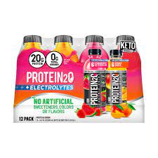 Vanilla protein powder, greek yogurt, frozen banana, orange juice and 1 more strawberry banana protein shake eat move make orange juice, frozen banana, frozen strawberries, skim milk, vanilla orange berry protein shake oh, sweet basil Protein2o 20g Protein Electrolytes Drink 16 9 Fl Oz 12 Pack Costco