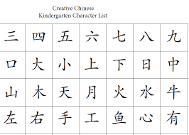 Keep your kids busy doing something fun and creative by printing out free coloring pages. Character List Kindergarten Creative Chinese