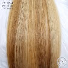 Dark blonde could be your new hair resolution this year. Dark Blonde Light Blonde Mix Virgin Tape In Extensions Remy Halo Tape Clip Hottie Hair Extensions
