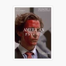 Design your everyday with american psycho posters you'll love. American Psycho Poster By Celinenlp Redbubble