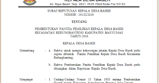 Translate sep 18 2020 contoh sk bpd apabila dikemudian hari terdapat kekeliruan dalam surat keputusan ini maka. Contoh Sk Pembentukan Panitia Pemilihan Kepala Desa