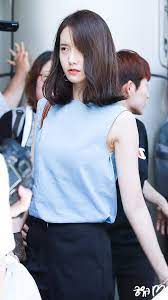 Through Which Way A Short Hairdo Darling Will Probably Get Adorable And Attractive Looking Will It Be Ma Medium Length Hair Styles Girls Generation Yoona Snsd