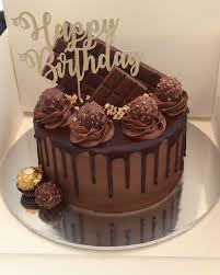Ferrero Drip Cake Chocolate Cake Decoration Chocolate Cake Designs Chocolate Drip Cake