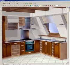 رسم زاوية المطبخ مع أبعاد