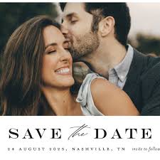 Classic Charm Save The Date Magnets by Stacey Meacham