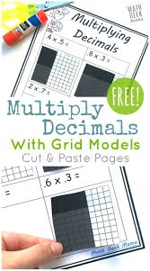 Math explained in easy language, plus puzzles, games, quizzes, videos and worksheets. Free Multiply Decimals With Grids Cut Paste Set