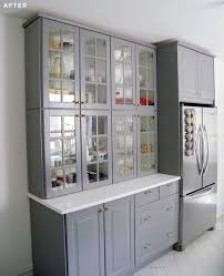 Wall cabinets from 5 to 15 deep. How To Stack Ikea Sektion Cabinets As Pantry