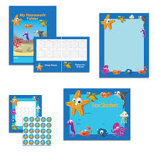 Catch the wave of learning fun! Amazon Com Under The Sea Classroom Theme Set Student Certificates Boarder Paper Student Folders And Incentive Sticker Charts Office Products